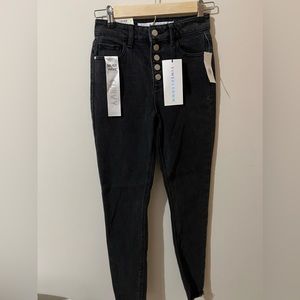 Brand new black high waisted mom jeans
